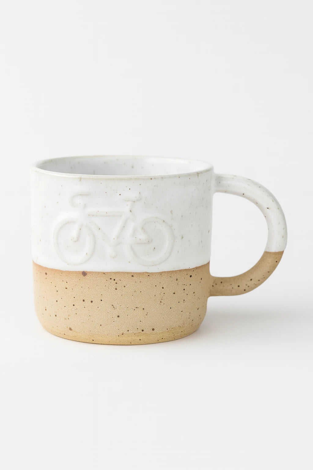 Kubek Ceramiczny Biały Countryside Bike 250 ml | HD