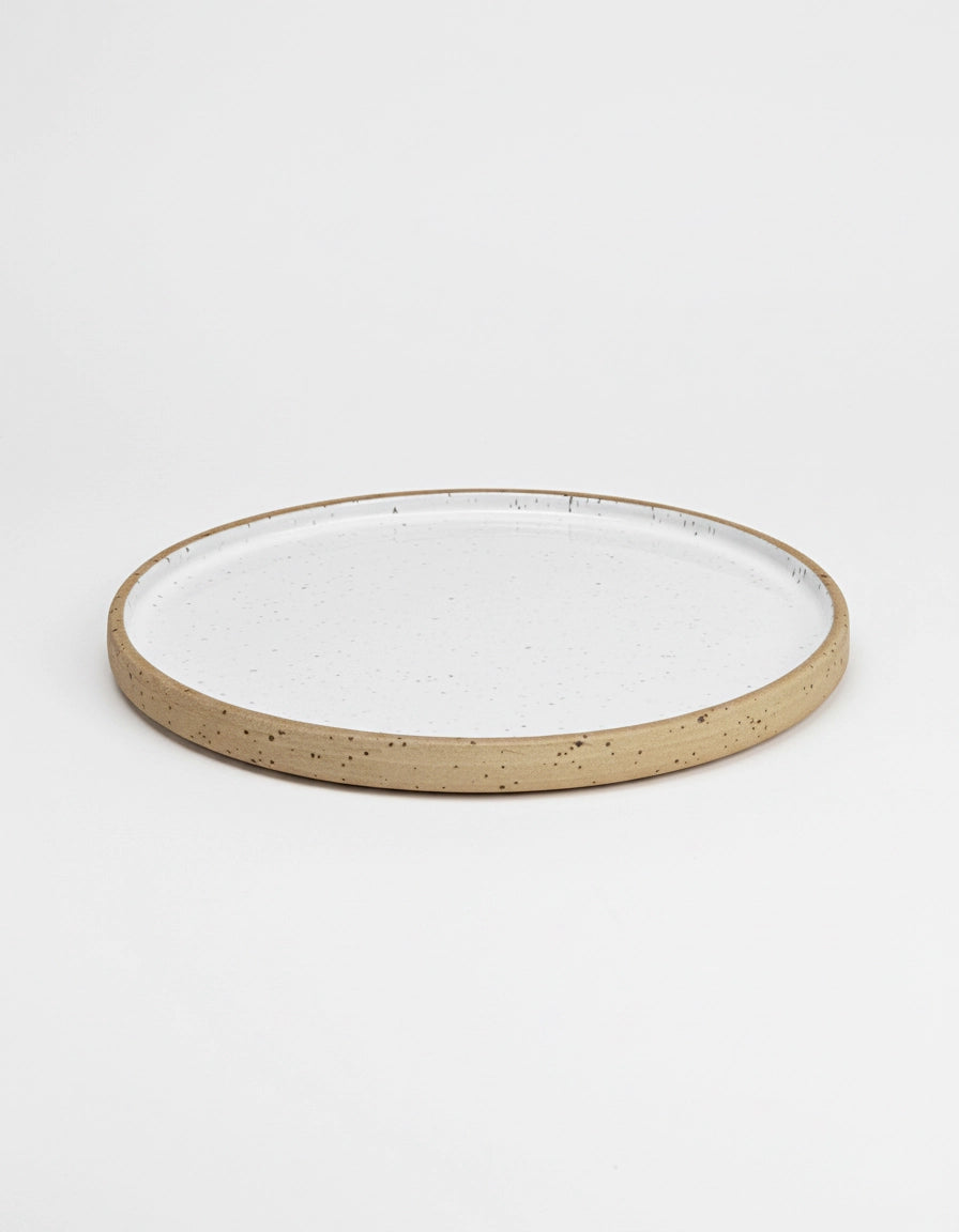 Talerz Deserowy Biały 17 cm | HD