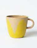 Kubek Ceramiczny Żółty Vintage 300 ml | CA