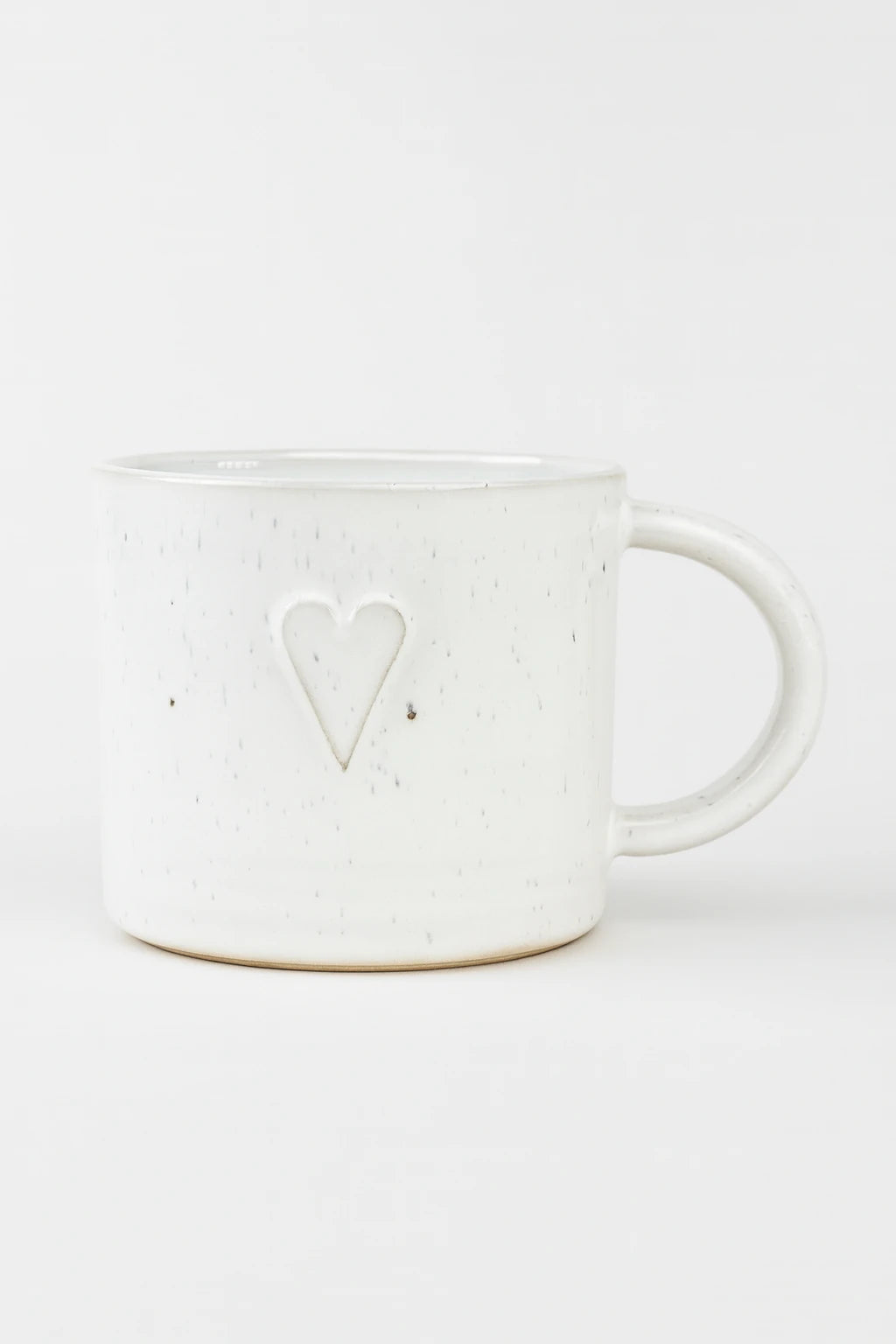 Kubek Ceramiczny Biały Milkyway Heart 350 ml | SA