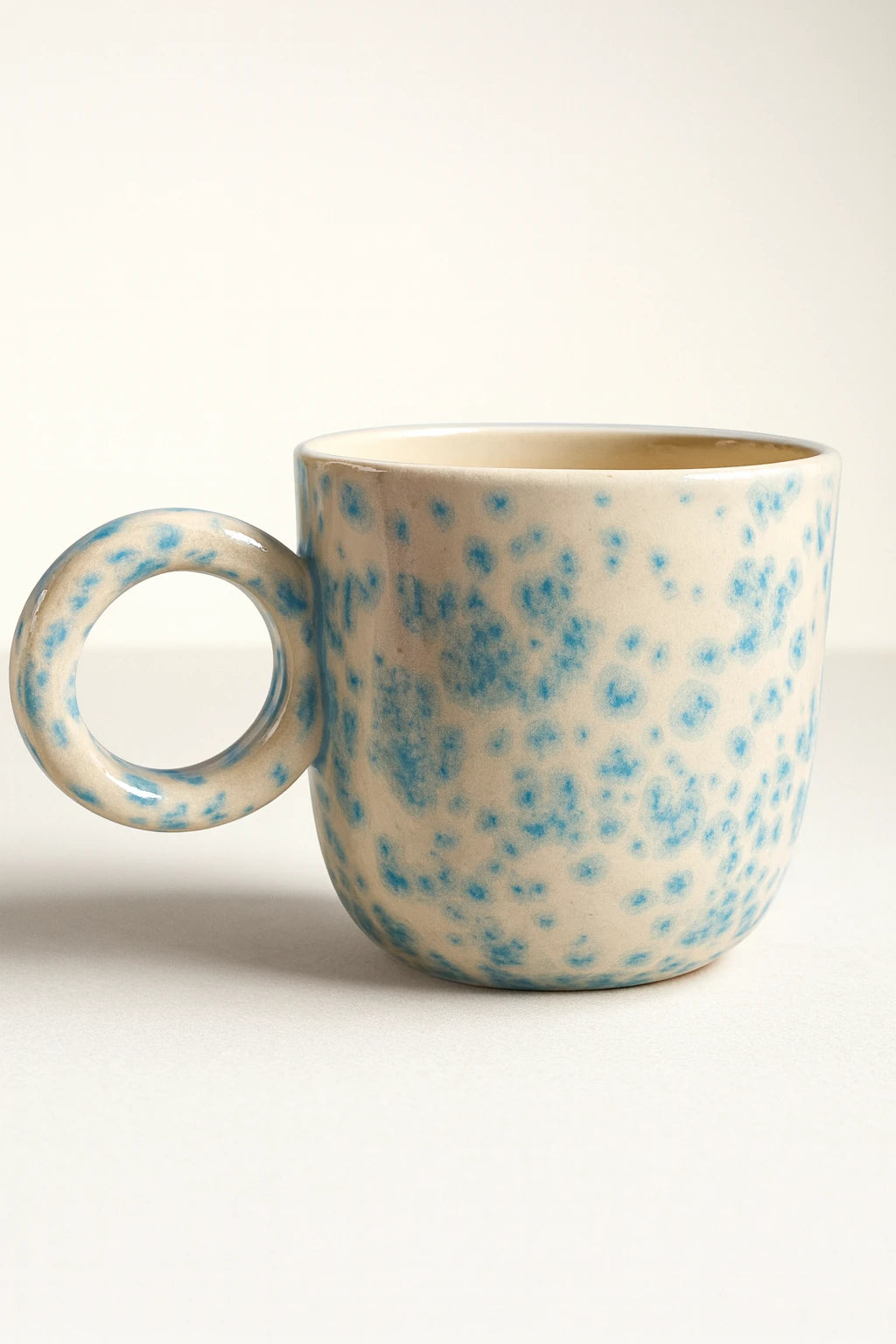 Kubek Ceramiczny Błękitny Crystal 200 ml | SA