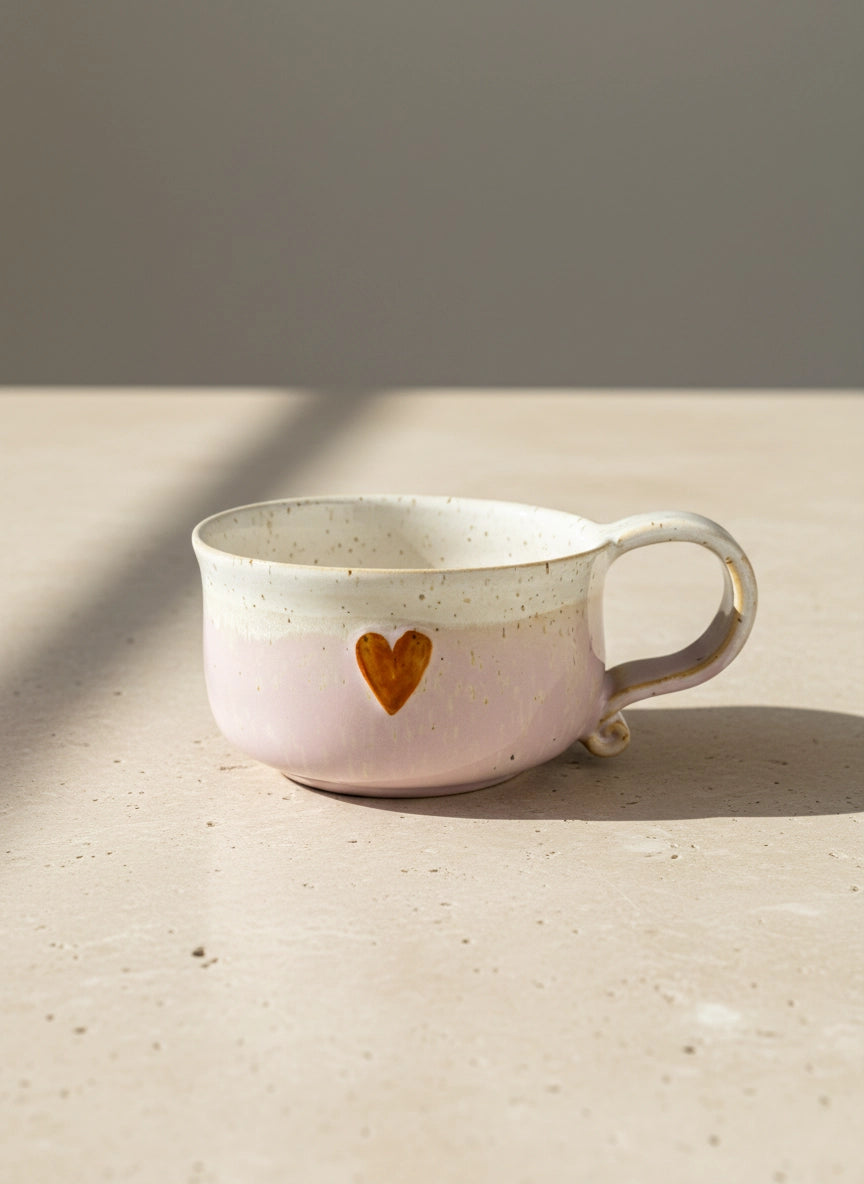 Filiżanka z Sercem 330 ml | HD