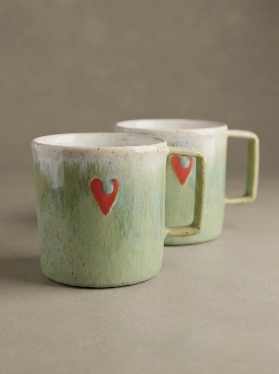 Kubek z Sercem Flux 350 ml | HD