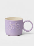 Ceramiczny Kubek Fioletowy Bike 240 ml