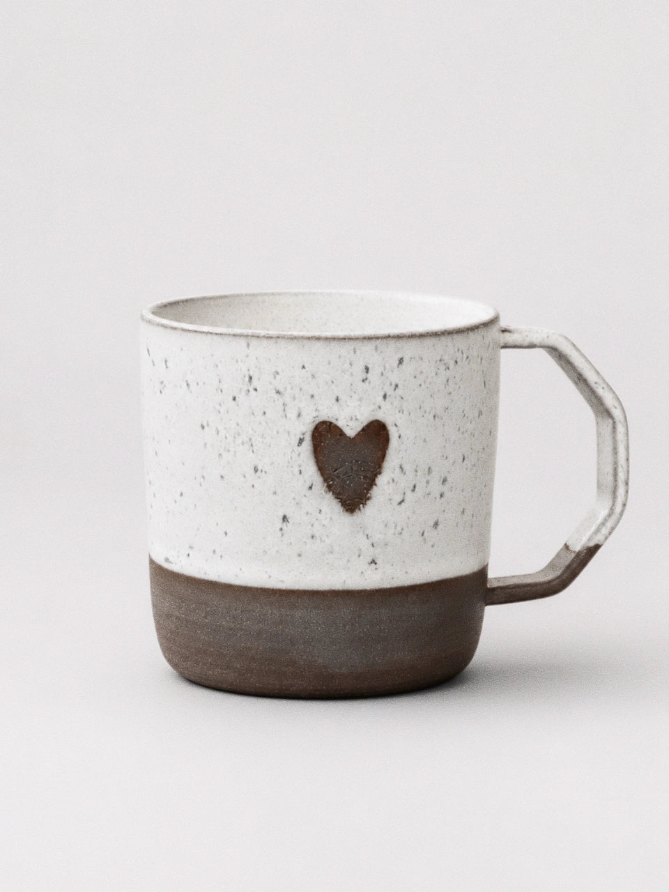 Ceramiczny Kubek B&W Heart 350 ml