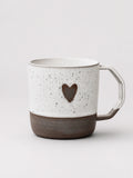Ceramiczny Kubek B&W Heart 350 ml