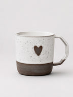Ceramiczny Kubek B&W Heart 350 ml