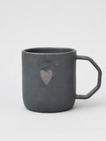Kubek Ceramiczny Mat Black Heart 350 ml