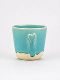 Czarka Ceramiczna Turkus Heart 200 ml