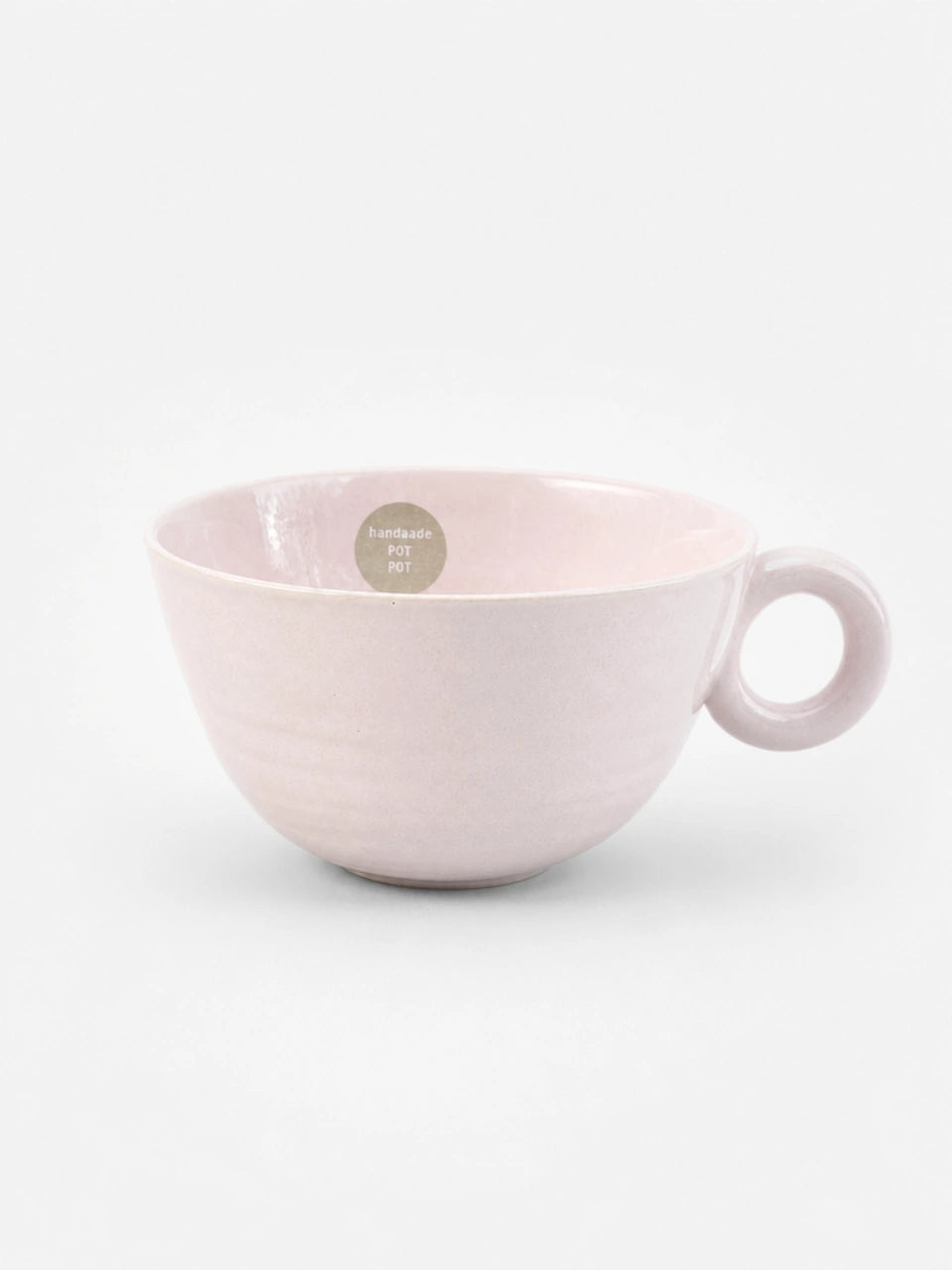 Ceramiczna Filiżanka Różowa Pastelowa 350 ml