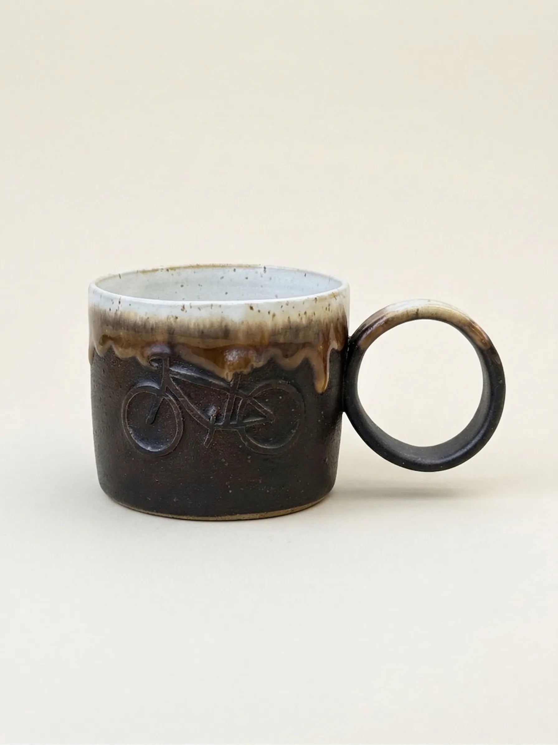 Kubek Ceramiczny Dark Chocolate Bike 280 ml