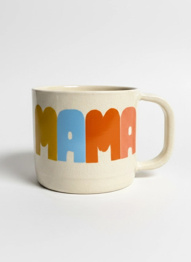 Kubek Kolorowy MAMA 400 ml | OUTLET