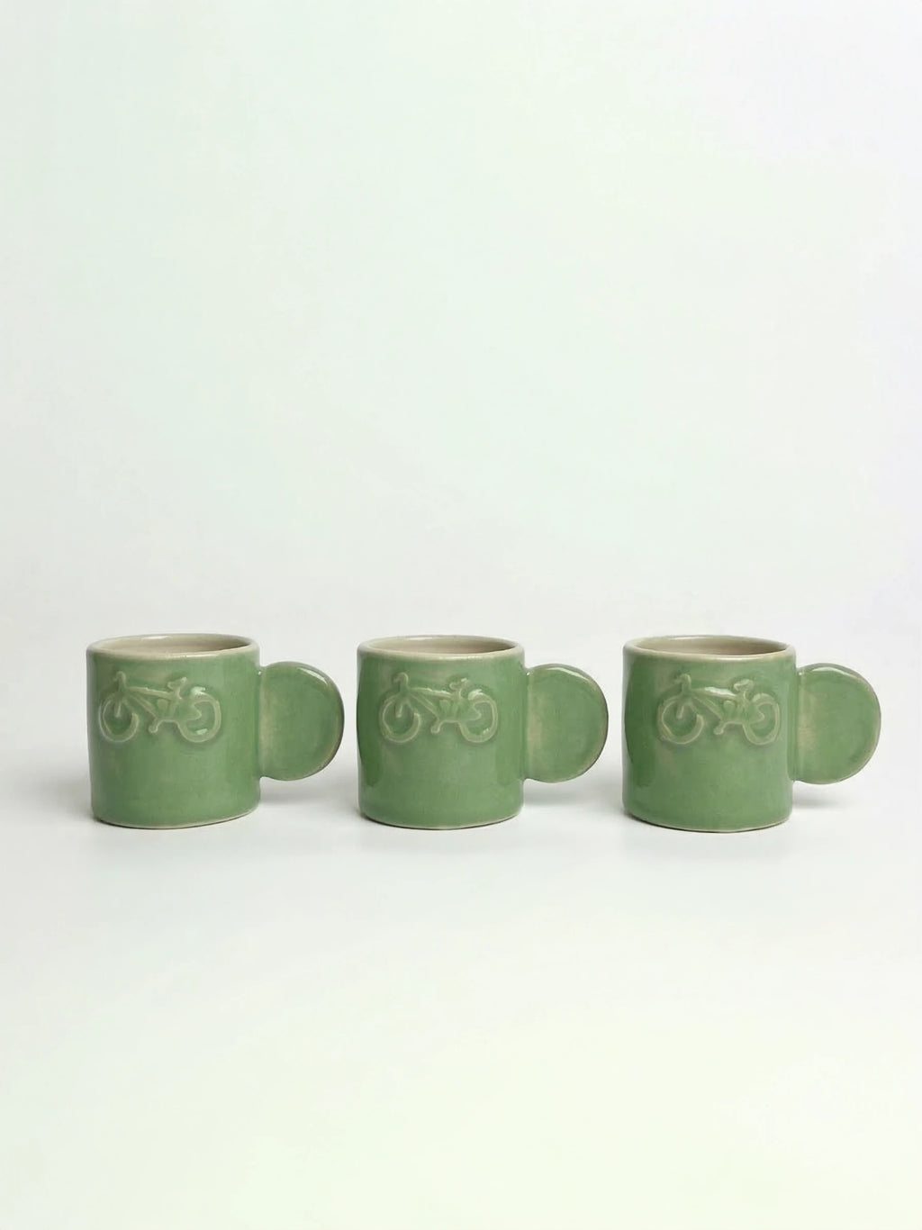 Kubek do Espresso Green Bike 100 ml