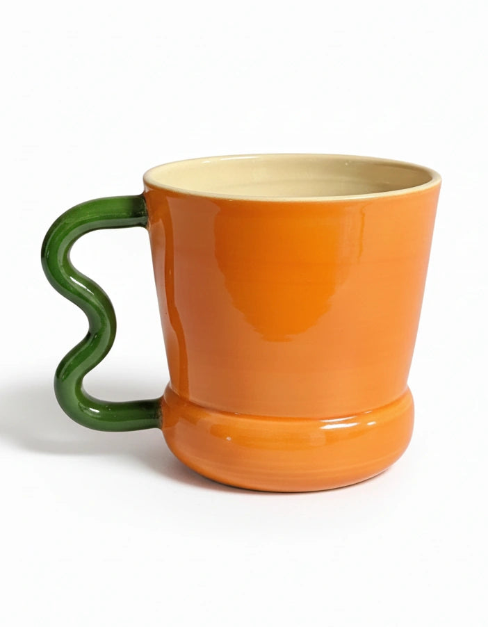 Kubek Ceramiczny Orange Modern 280 ml | SA