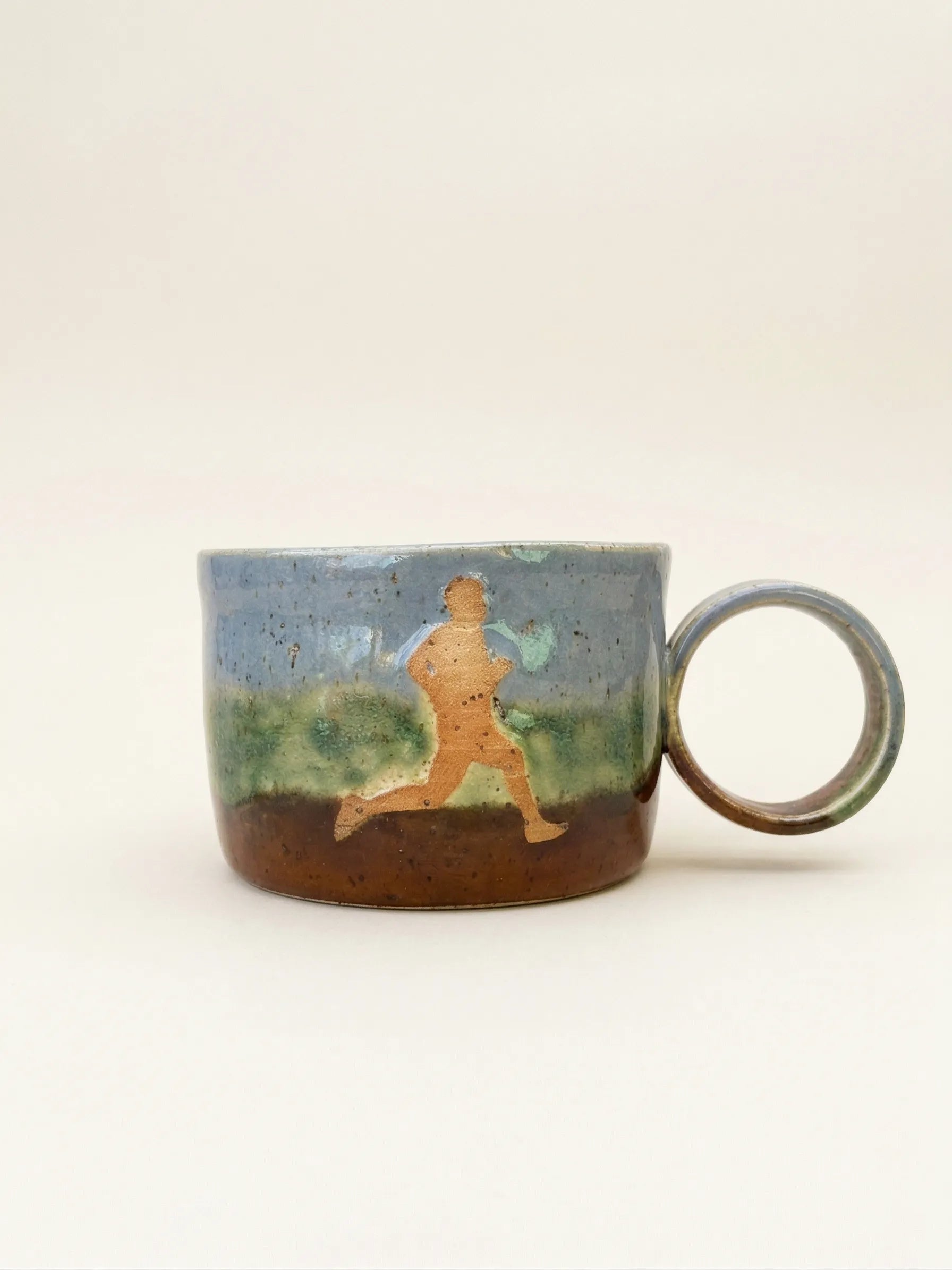 Kubek Ceramiczny Biegacz Przełajowy 450 ml