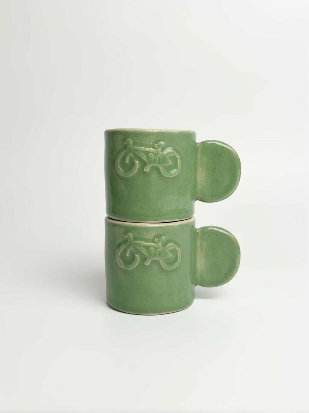 Kubek do Espresso Green Bike 100 ml
