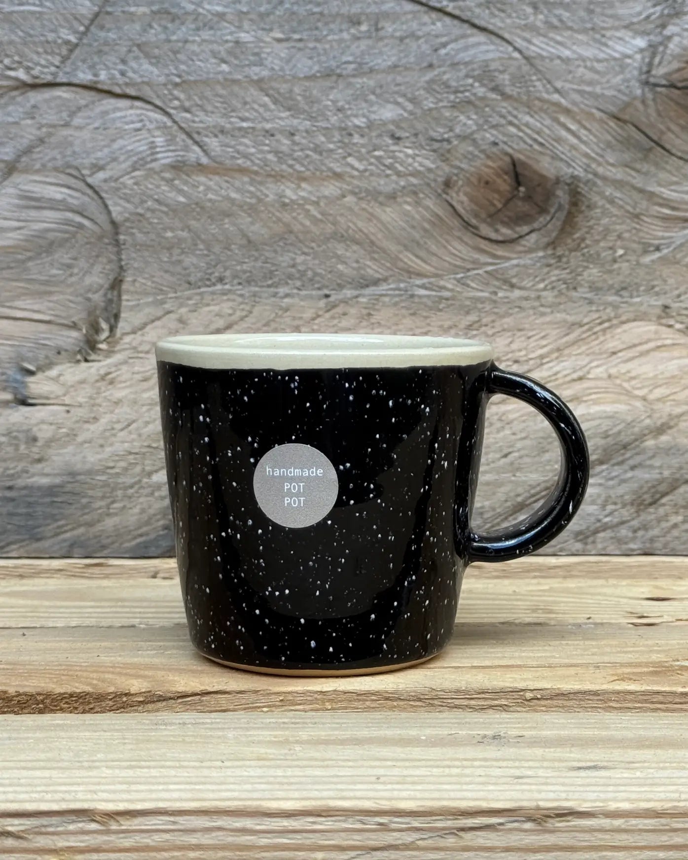 Kubek Ceramiczny Czarny Galaxy 200 ml | SA