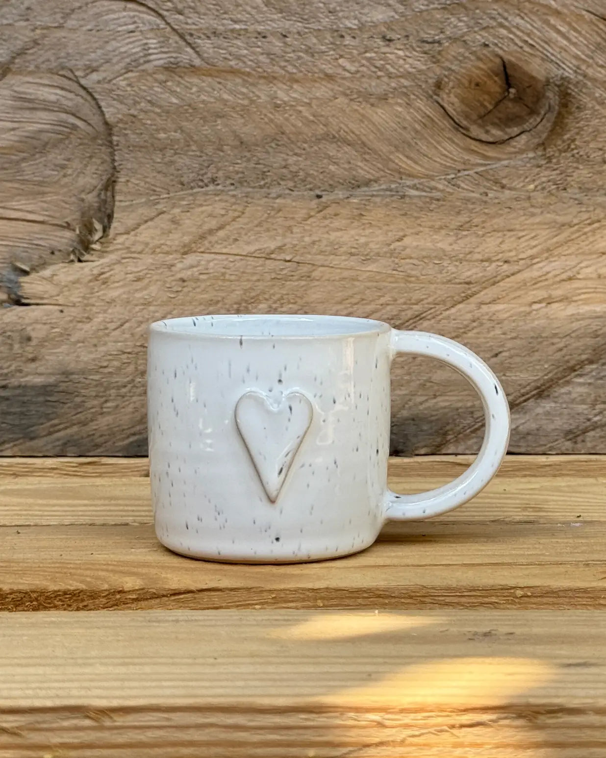 Kubek Espresso Biały Milkyway Heart 100 ml | SA