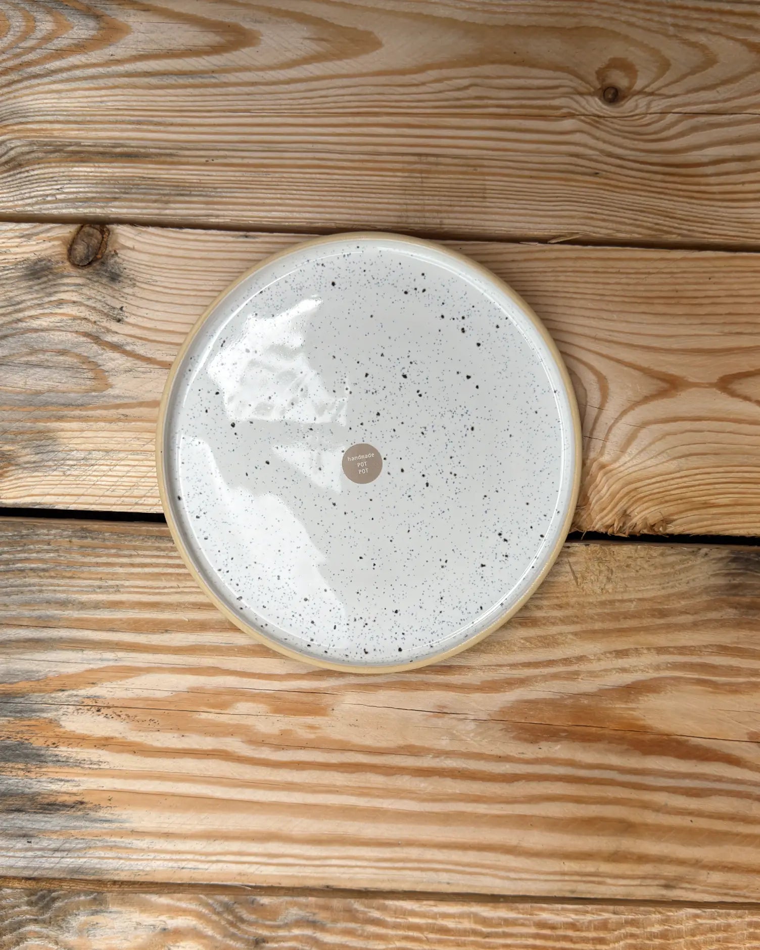 Talerz Śniadaniowy Biały Milkyway 20,5 cm | SA