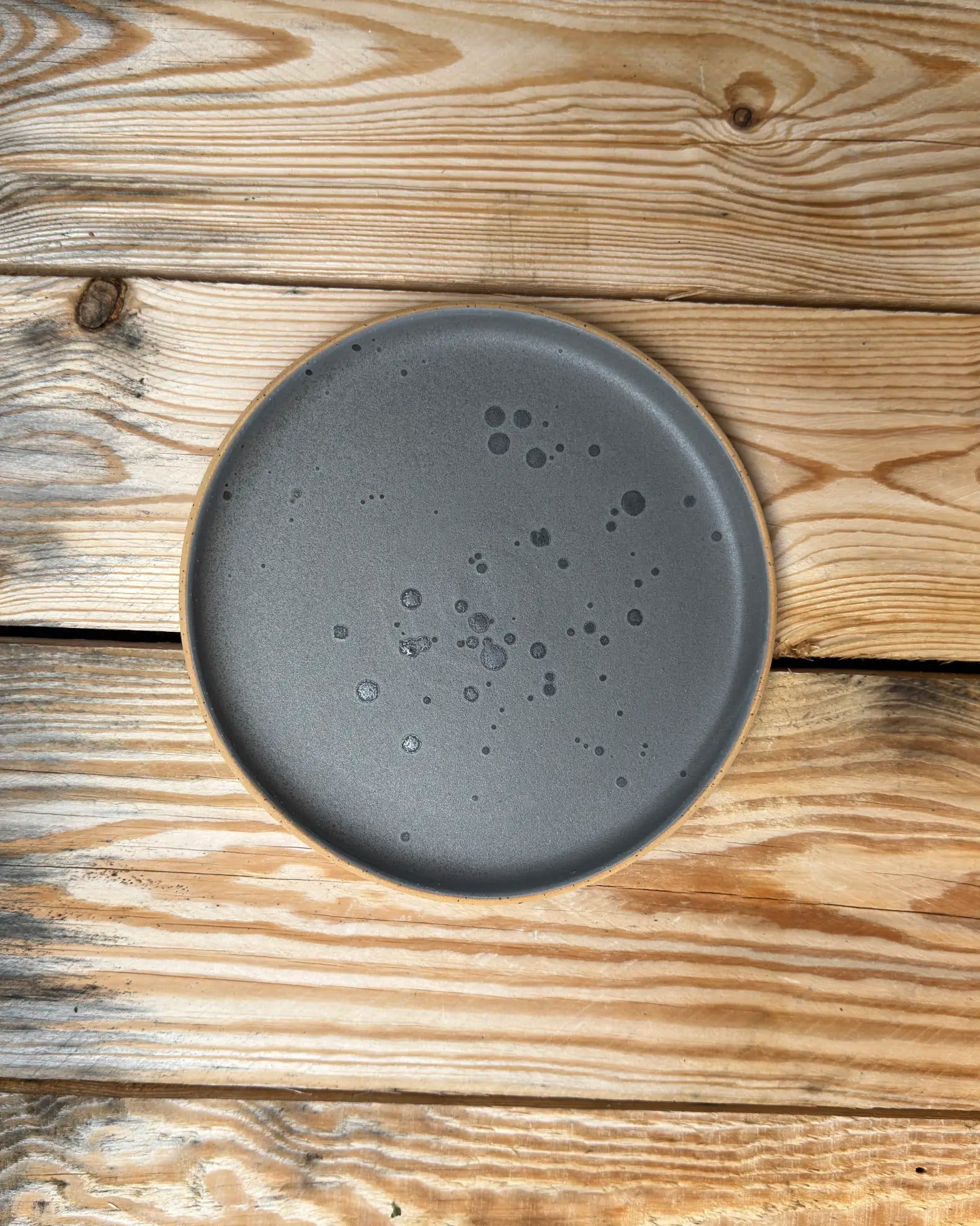 Talerz Śniadaniowy Szary Urban 23,5 cm | HD