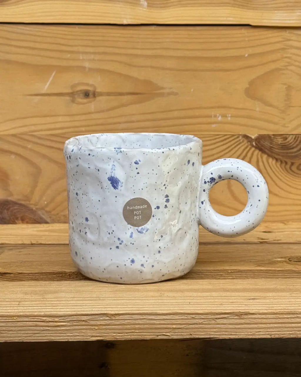 Duży Ceramiczny Kubek Santorini 500 ml | SA