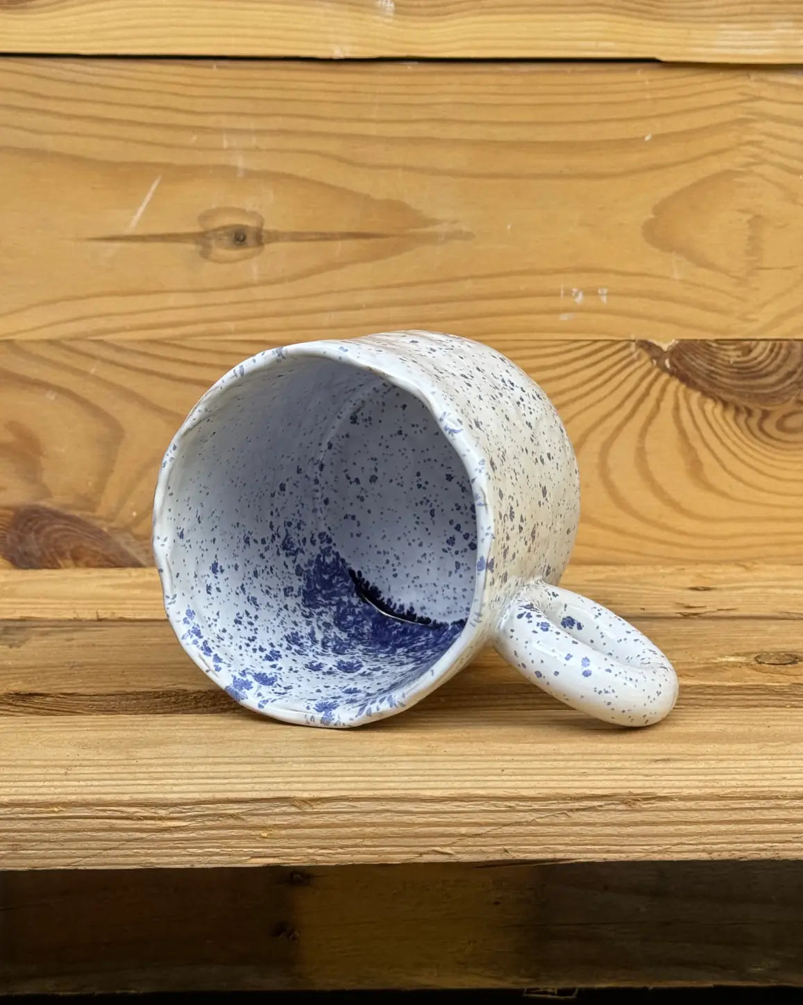 Duży Ceramiczny Kubek Santorini 480 ml | SA