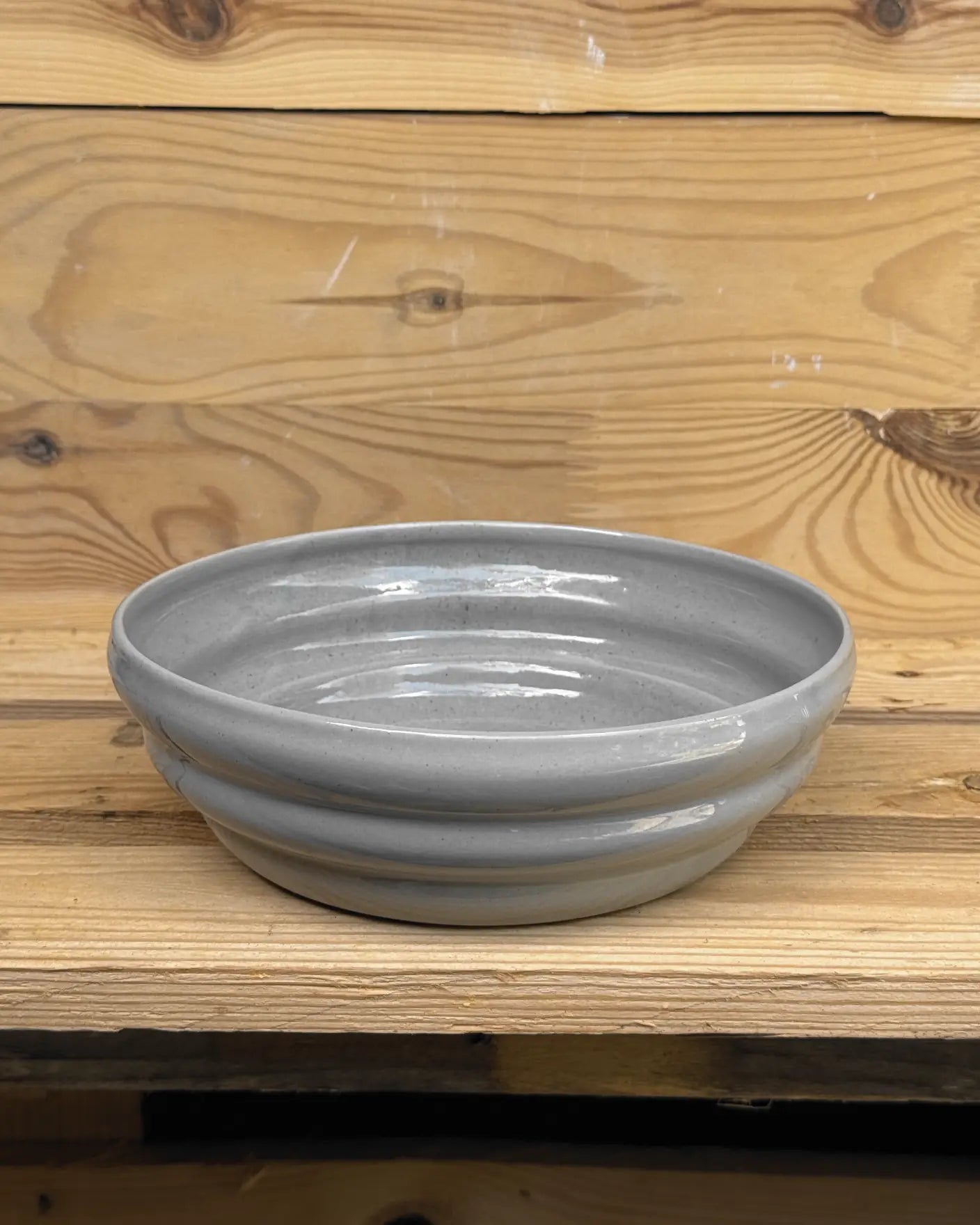 Miska Ceramiczna Glossy Grey Modern 1000 ml | SA