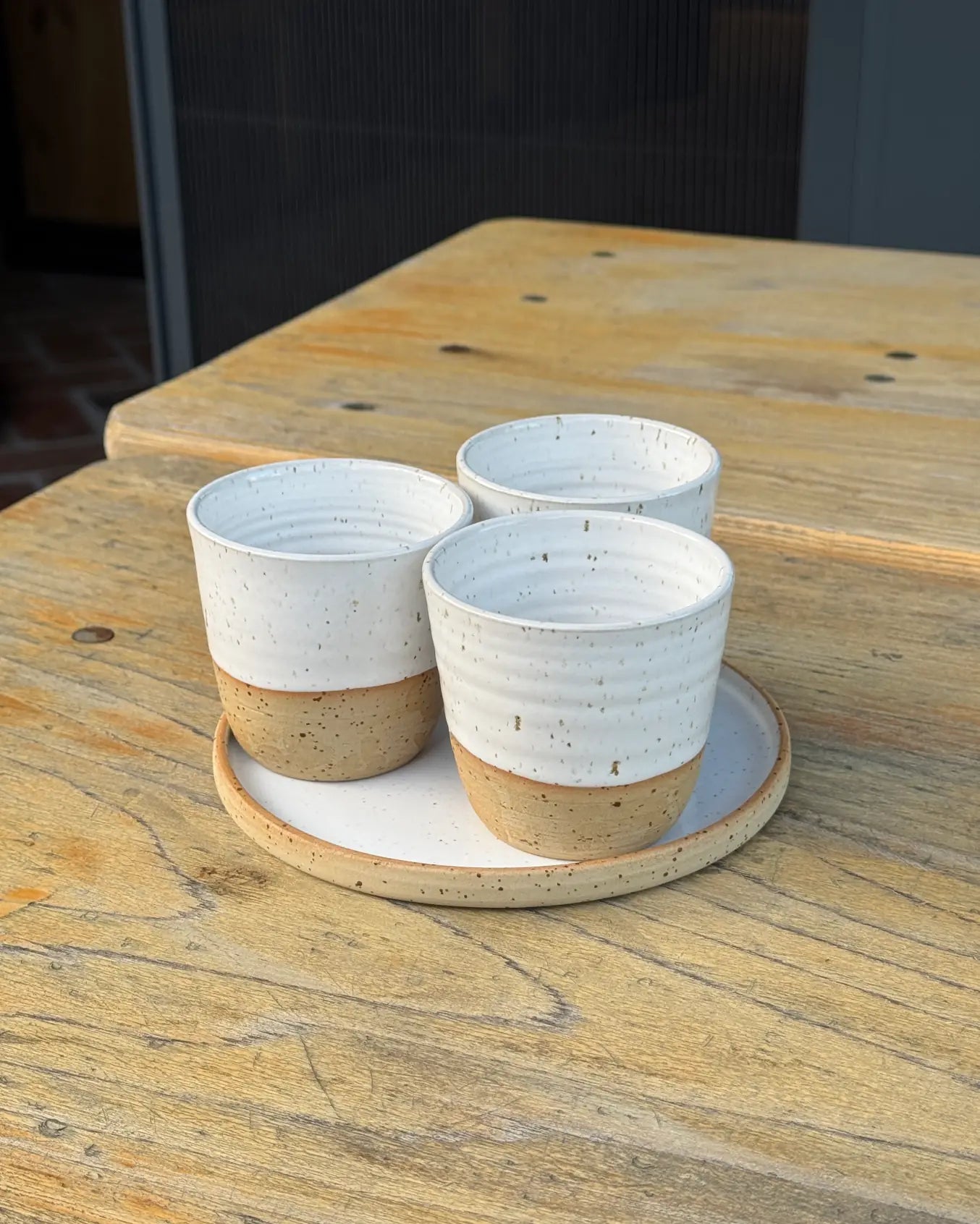 Czarka Ceramiczna Biała Countryside 200 ml | HD