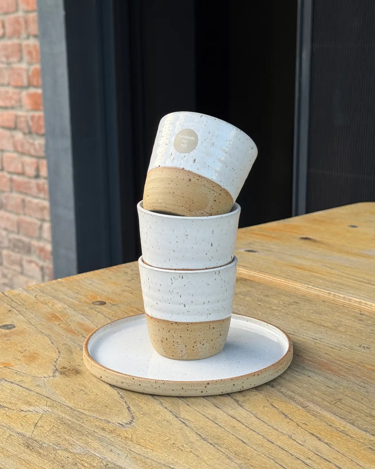 Czarka Ceramiczna Biała Countryside 200 ml | HD