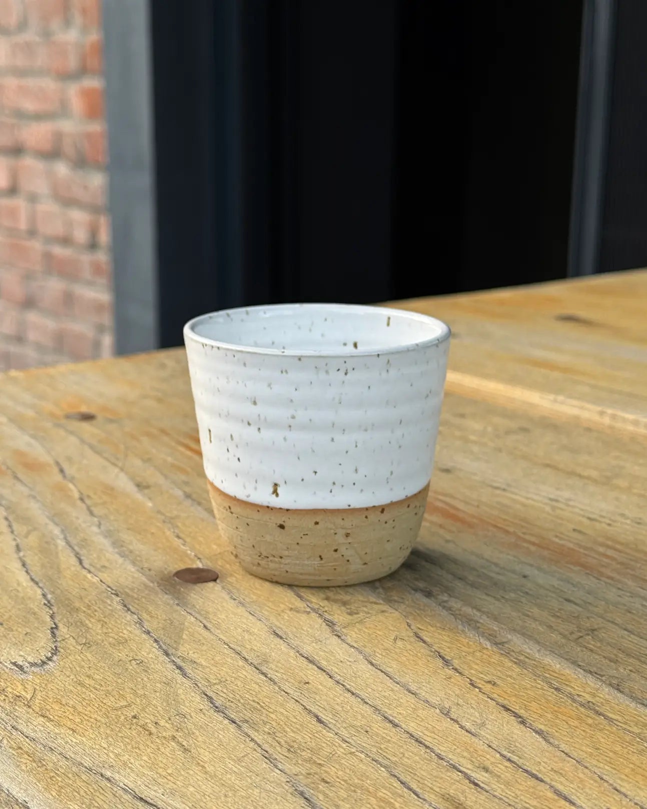 Czarka Ceramiczna Biała Countryside 200 ml | HD