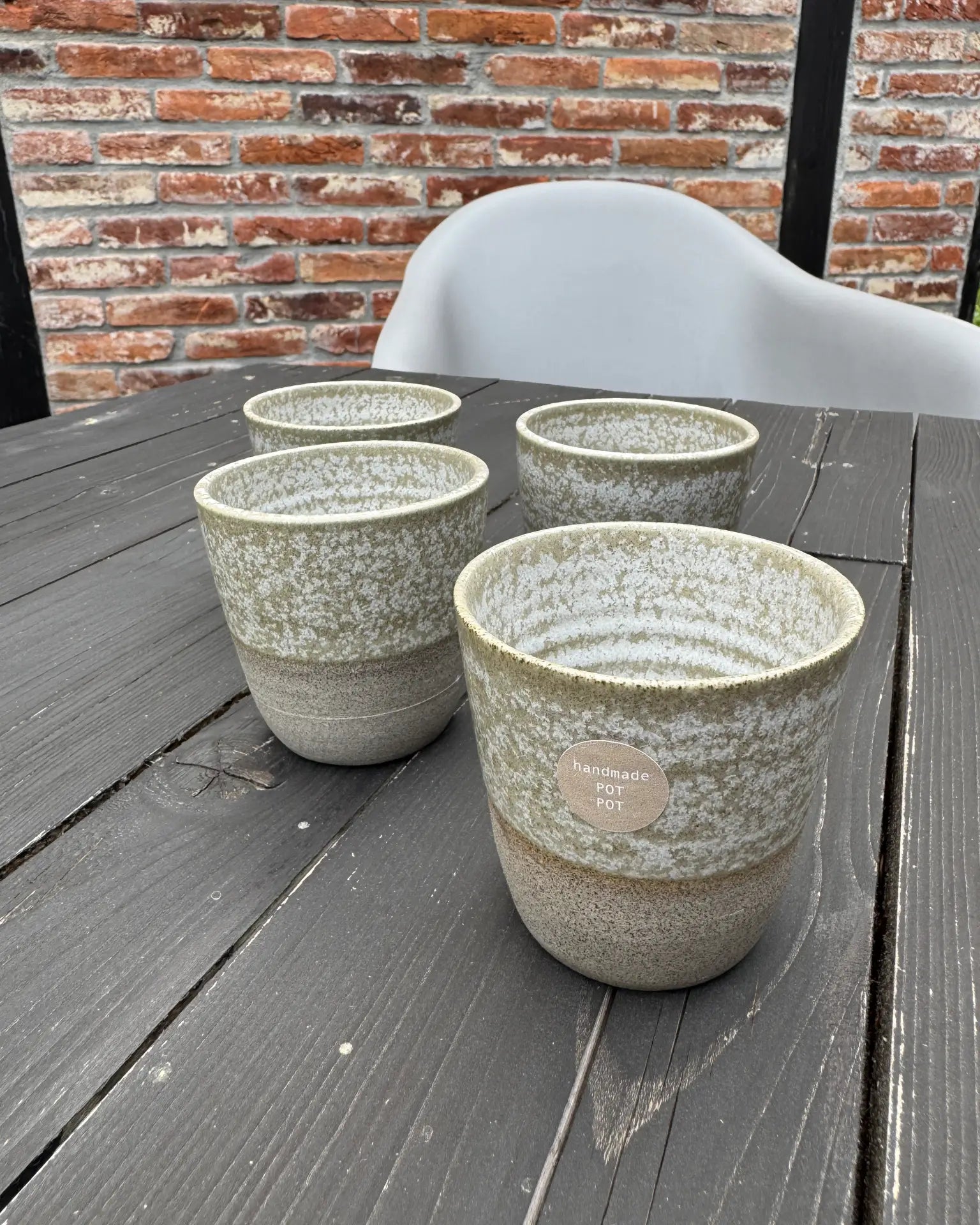 Czarka Ceramiczna Zielony Frozen 200 ml | DS