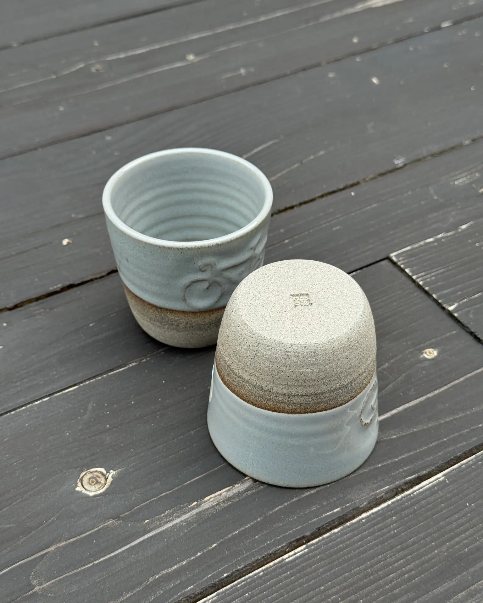 Czarka Ceramiczna Glossy Grey Bike 200 ml | DS