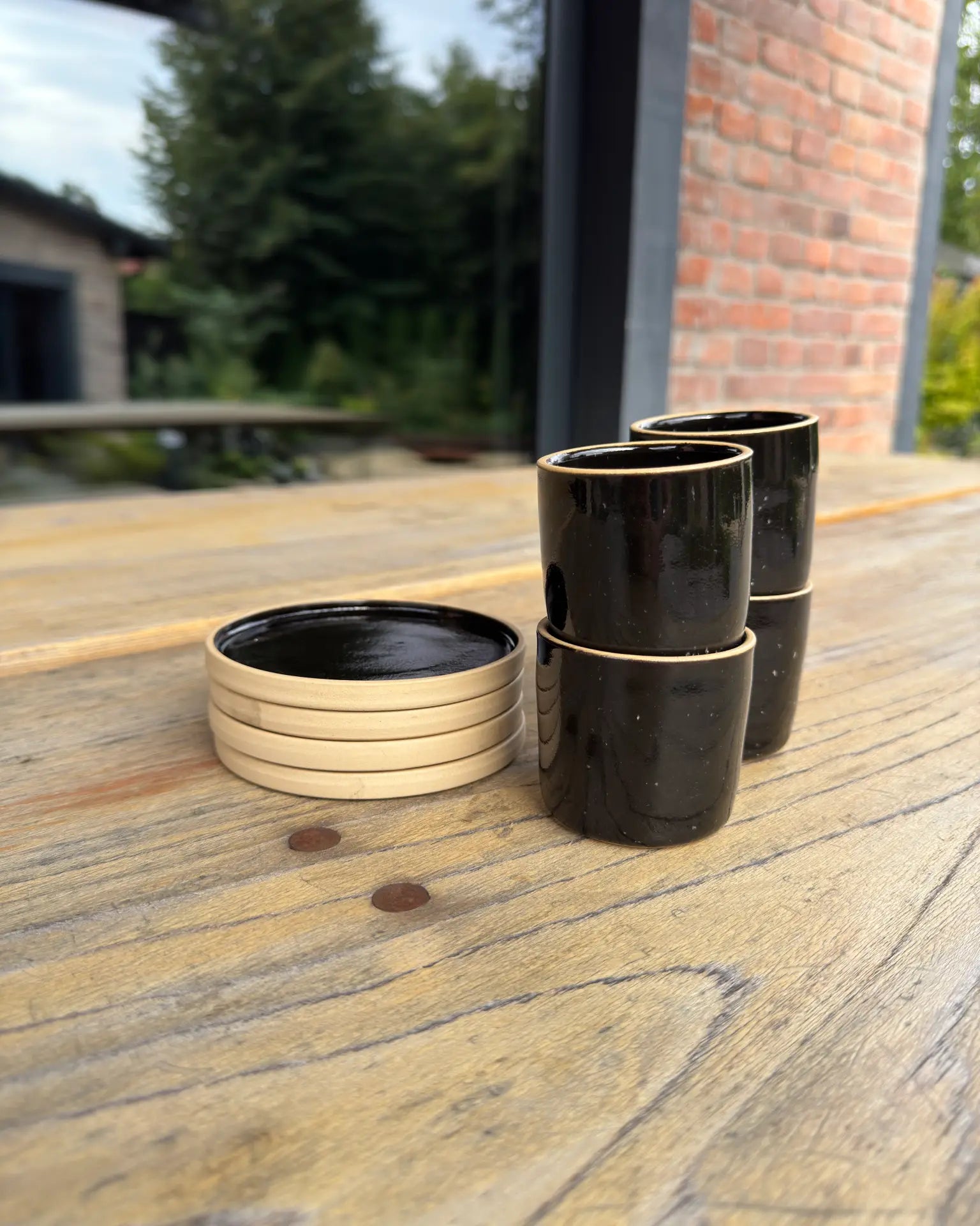 Kubek Do Espresso Czarny Galaxy 100 ml | SA