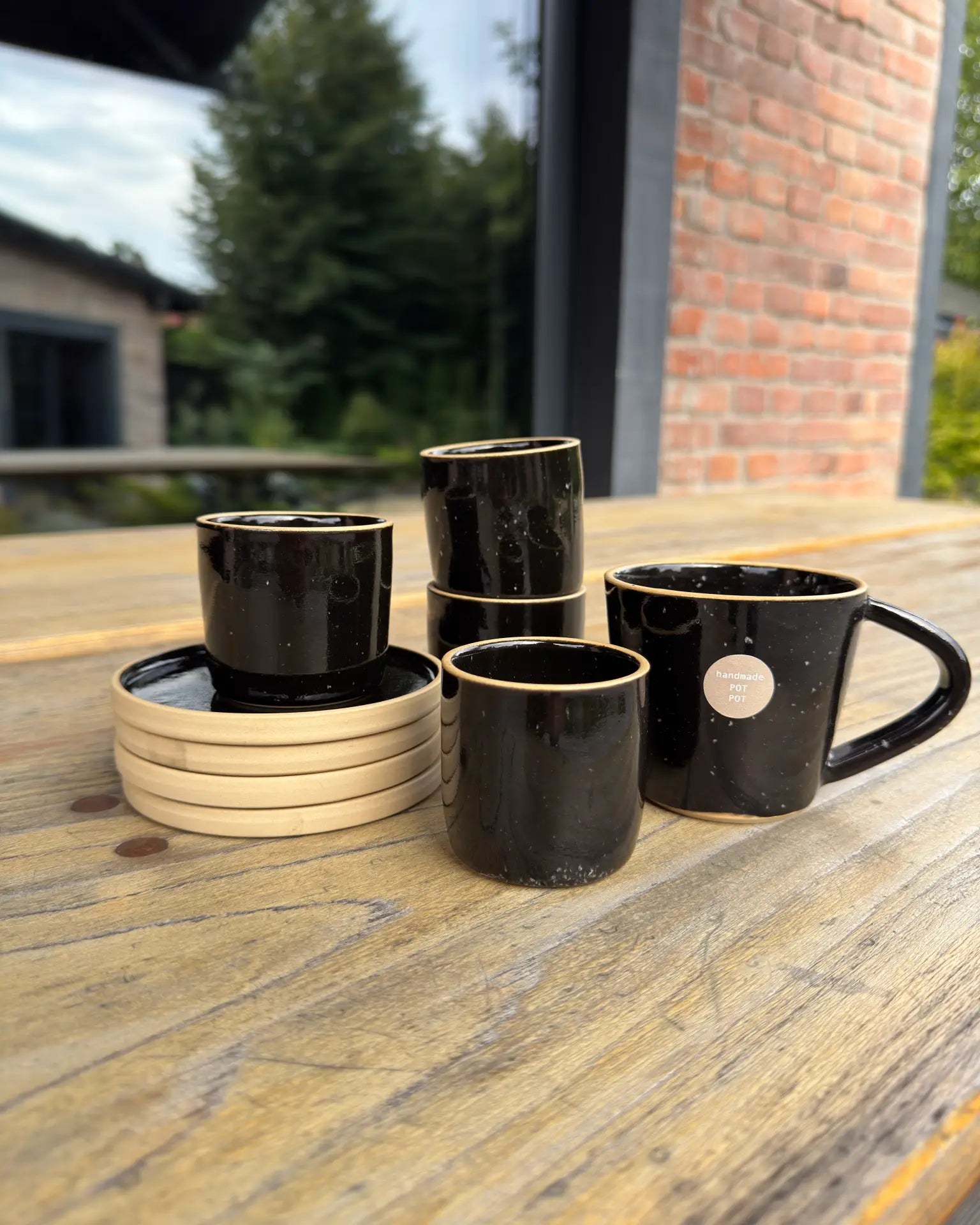 Kubek Do Espresso Czarny Galaxy 100 ml | SA