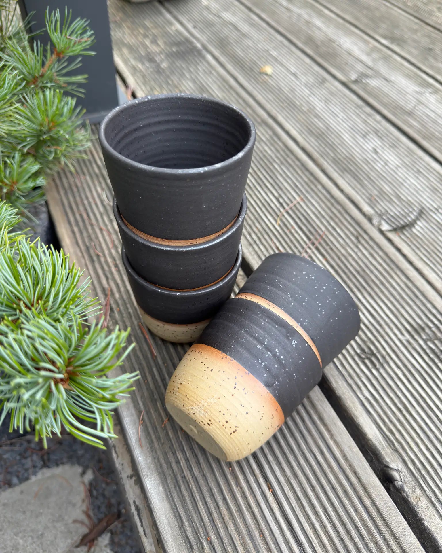 Czarka Ceramiczna Mat Black 200 ml | HD