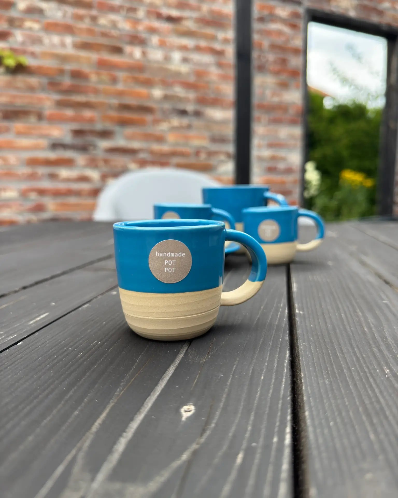 Kubek Do Espresso Niebieski Azure 80 ml | SA