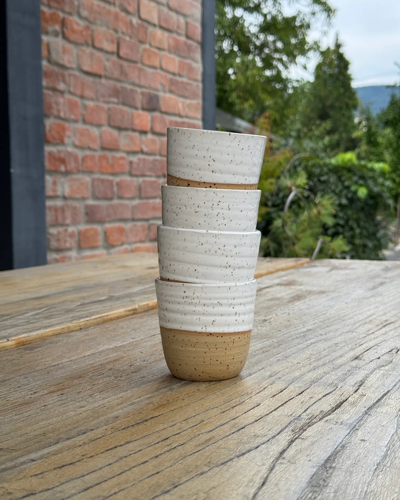 Czarka Ceramiczna Biała Countryside 200 ml | HD