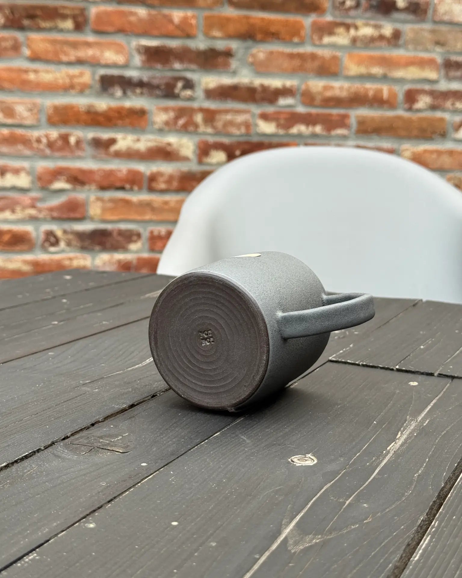 Kubek Ceramiczny Mat Grey 400 ml | EB