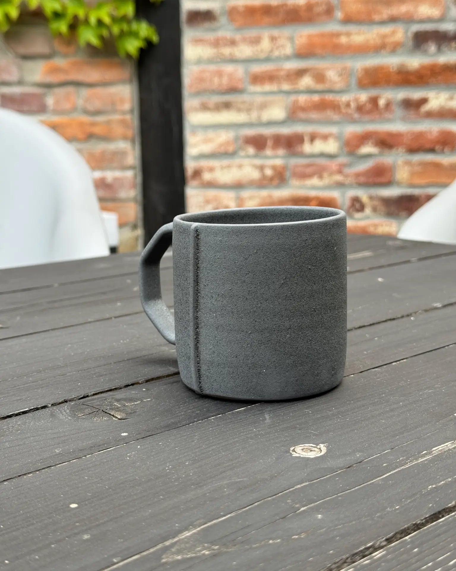 Kubek Ceramiczny Mat Grey 400 ml | EB