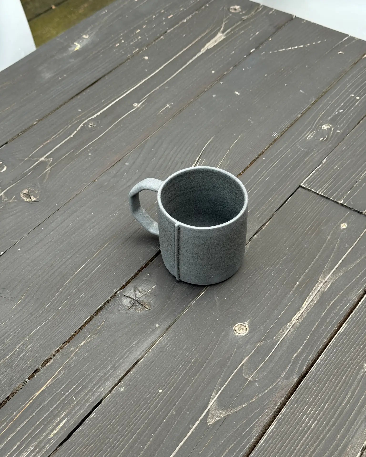 Kubek Ceramiczny Mat Grey 400 ml | EB