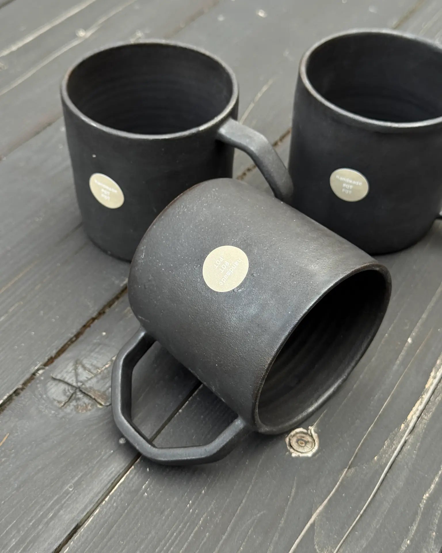 Kubek Ceramiczny Mat Black 400 ml | EB