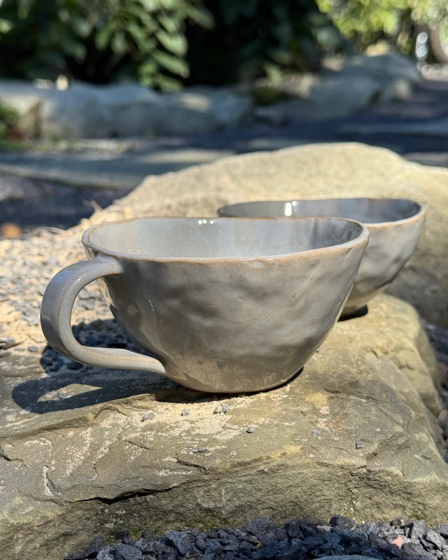 Filiżanka Ceramiczna Glossy Grey Prime 300 ml | CA