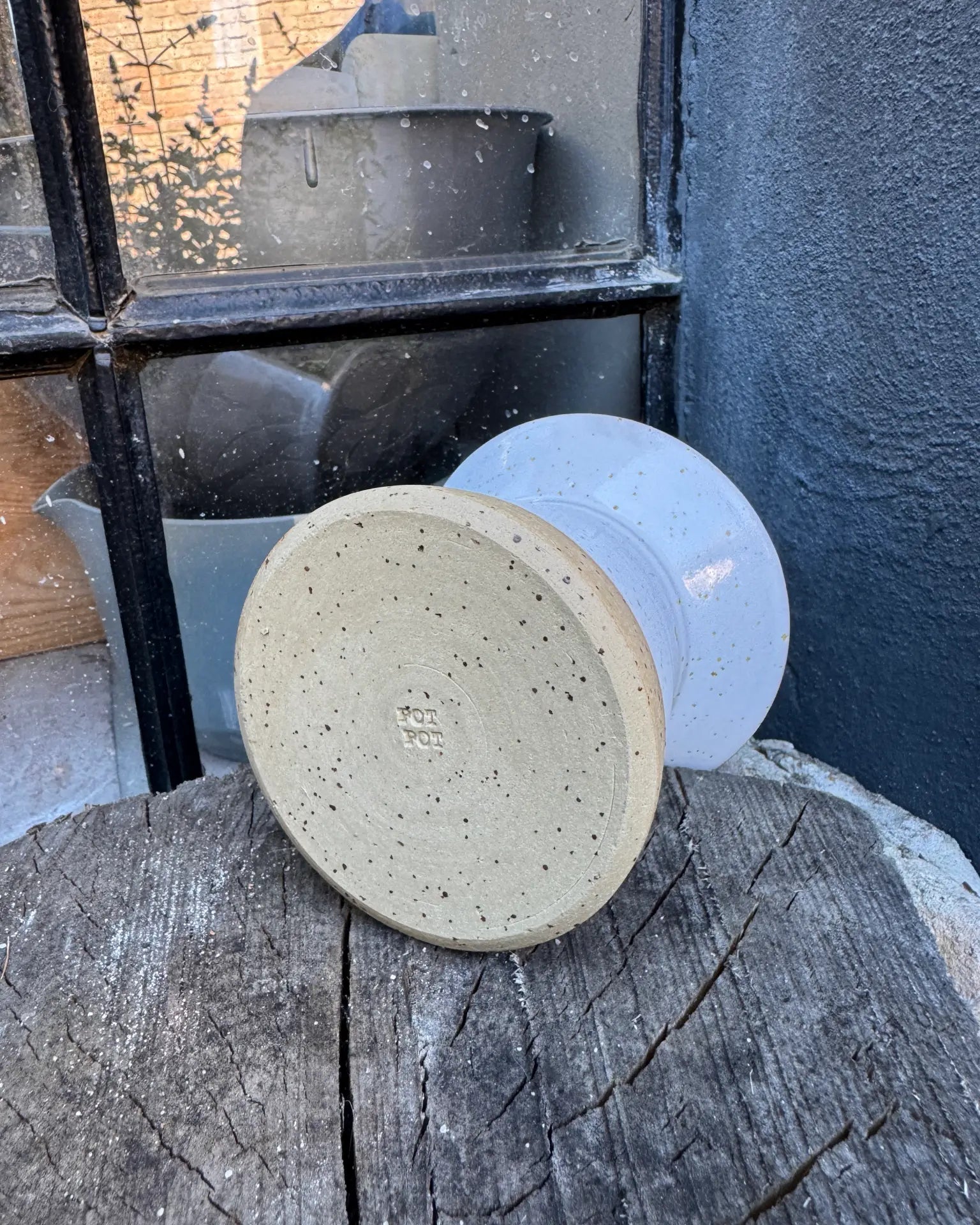 Wazonik Ceramiczny Biały Countryside | HD