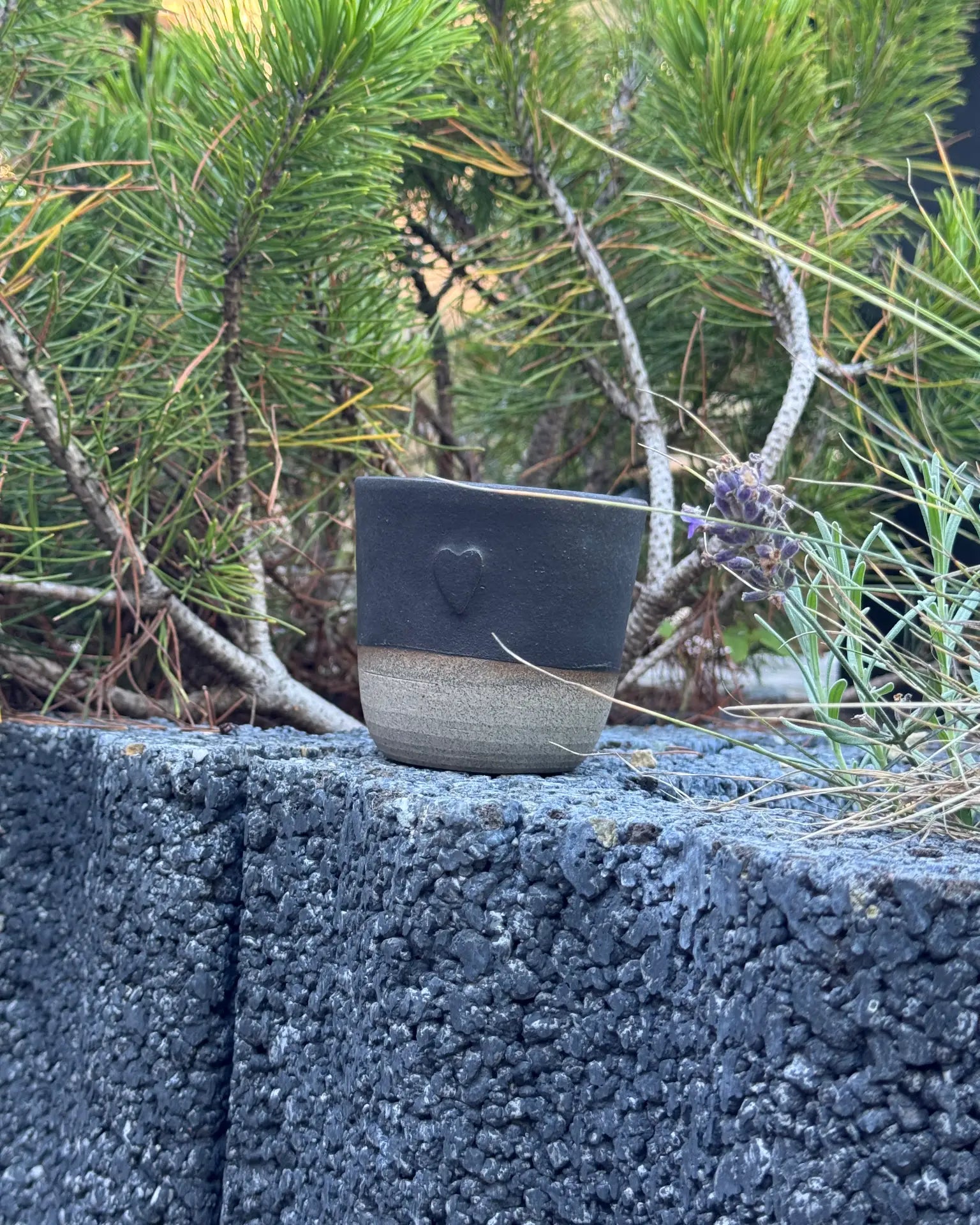 Czarka Ceramiczna Mat Black Heart 200 ml | DS