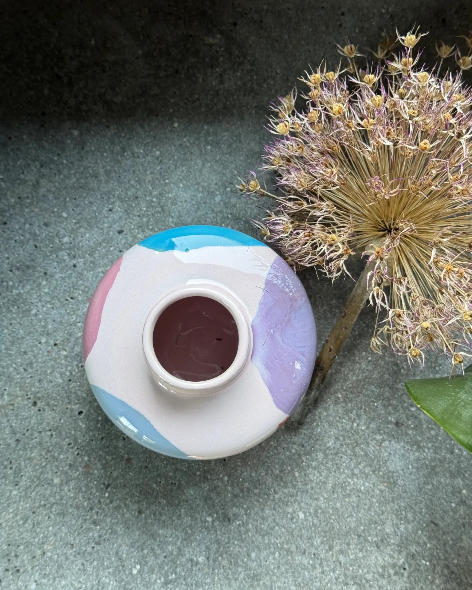 Wazonik Ceramiczny Purple Shades | SA