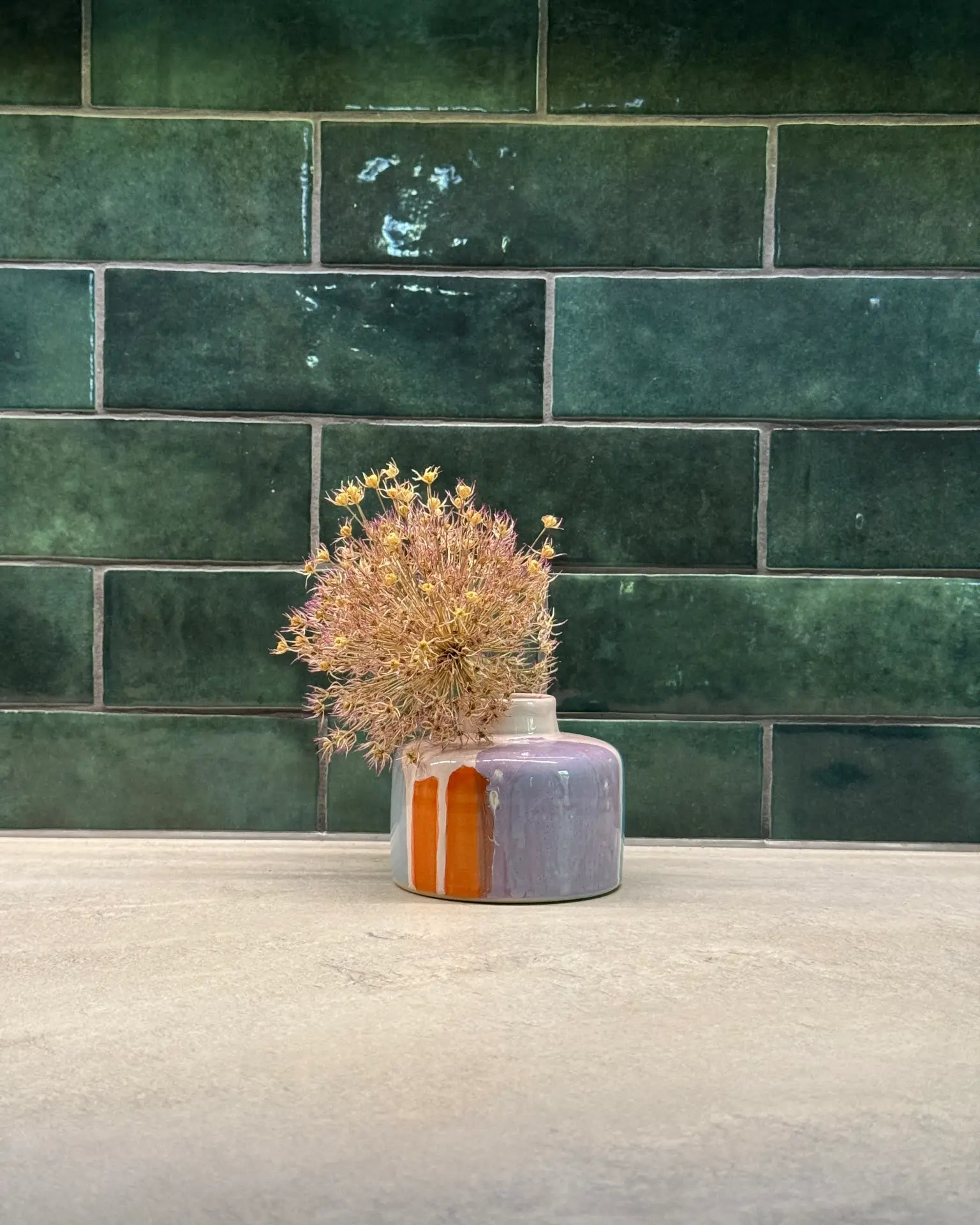 Wazonik Ceramiczny Purple Shades | SA