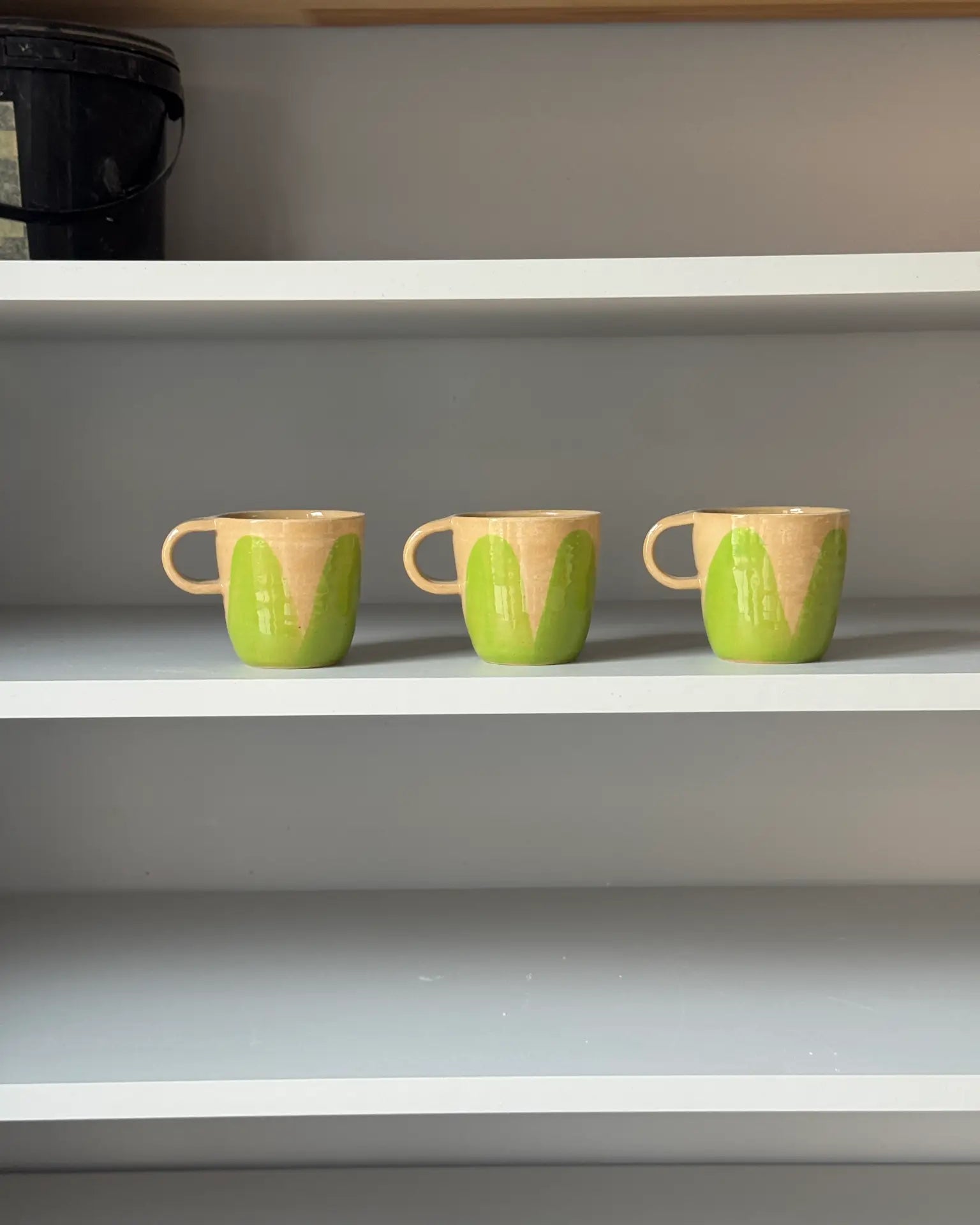 Kubek Ceramiczny Pistacjowy Vintage 200 ml | CA