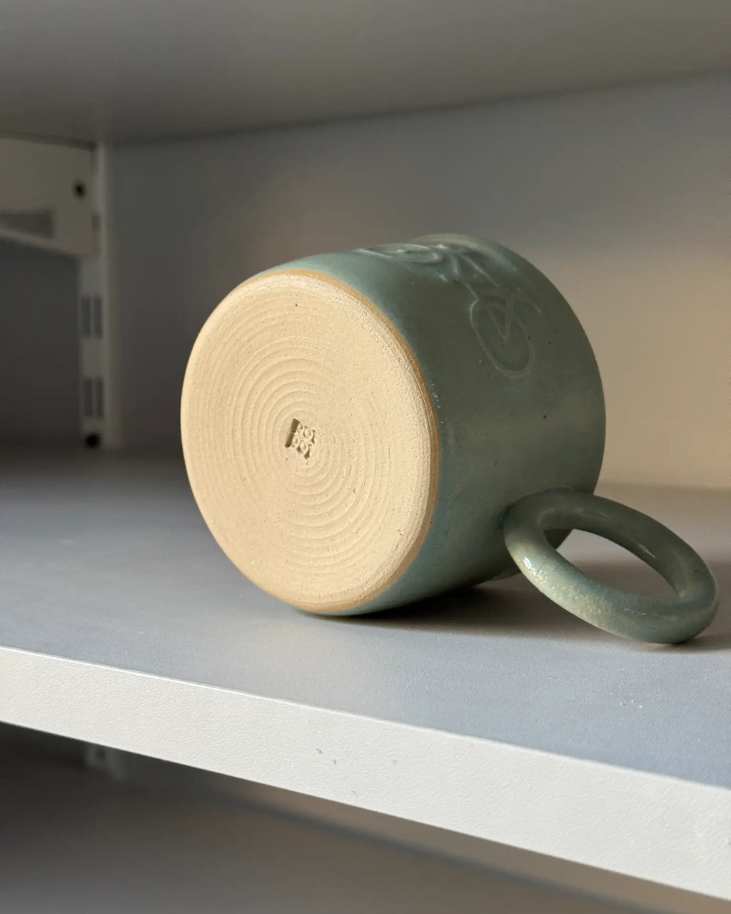 Kubek z Uchem Soft Teal 320 ml | CR