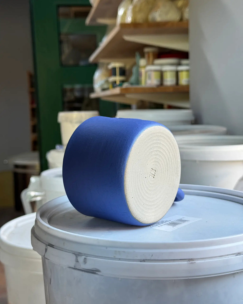 Kubek z Uchem Royal Blue Bike 320 ml | CR