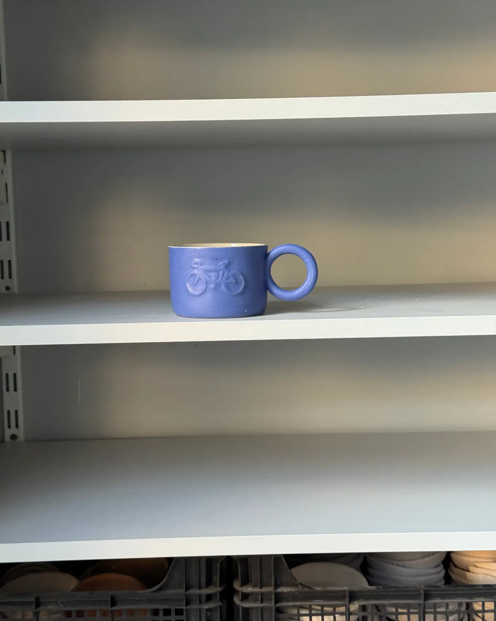 Kubek z Uchem Royal Blue Bike 320 ml | CR